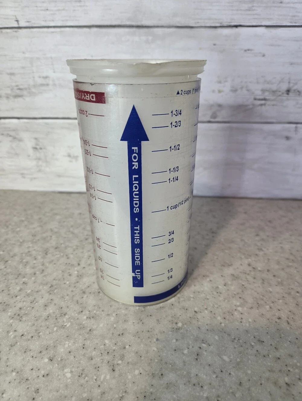 Pampered Chef Measure All Cup 2 Cup #2275 Dry Liquid Measuring Cup 2000 USA